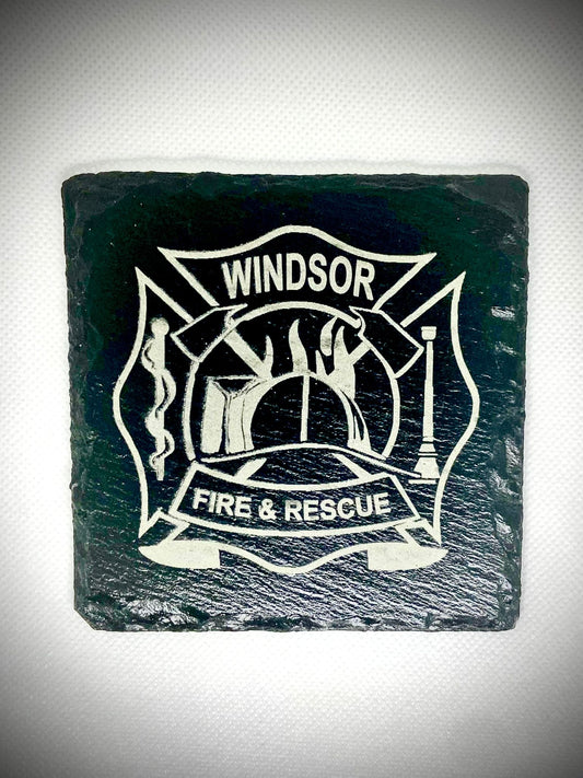 Slate Drink Coasters (Package of 4)